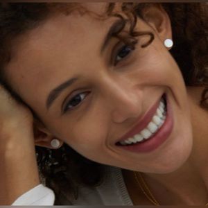 NEW 2 Pairs Unisex  Stainless Steel Stud Earrings